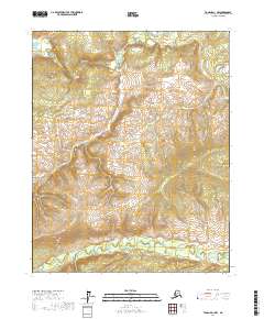 Tanana D-1 NW, AK — USGS 7.5-minute topo (2017)