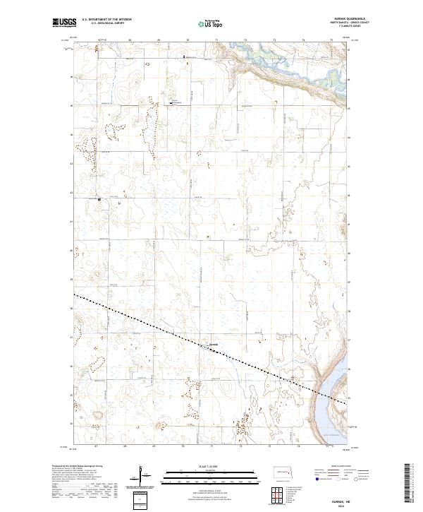 Karnak, ND — USGS 7.5-minute topo (2024)