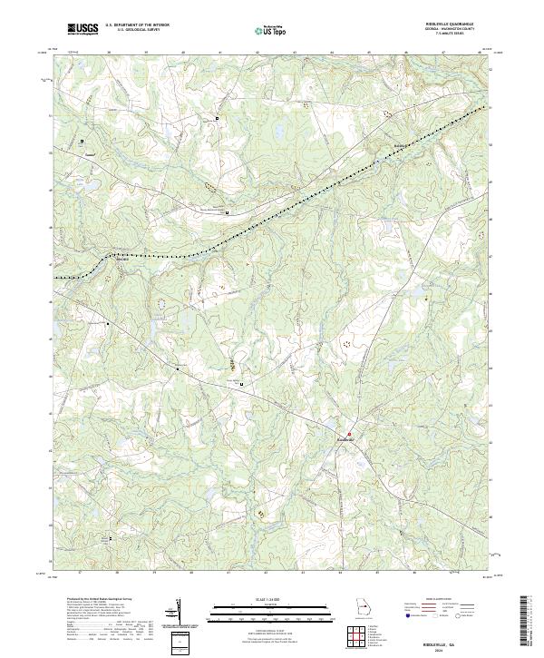 Riddleville, GA — USGS 7.5-minute topo (2024)
