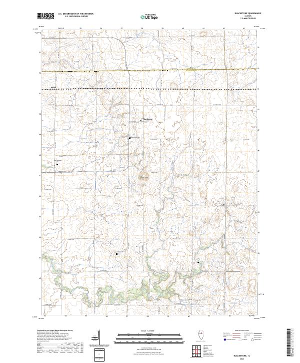 Blackstone, IL — USGS 7.5-minute topo (2024)
