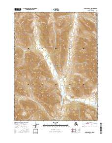 Survey Pass B-1 NE, AK — USGS 7.5-minute topo (2016)