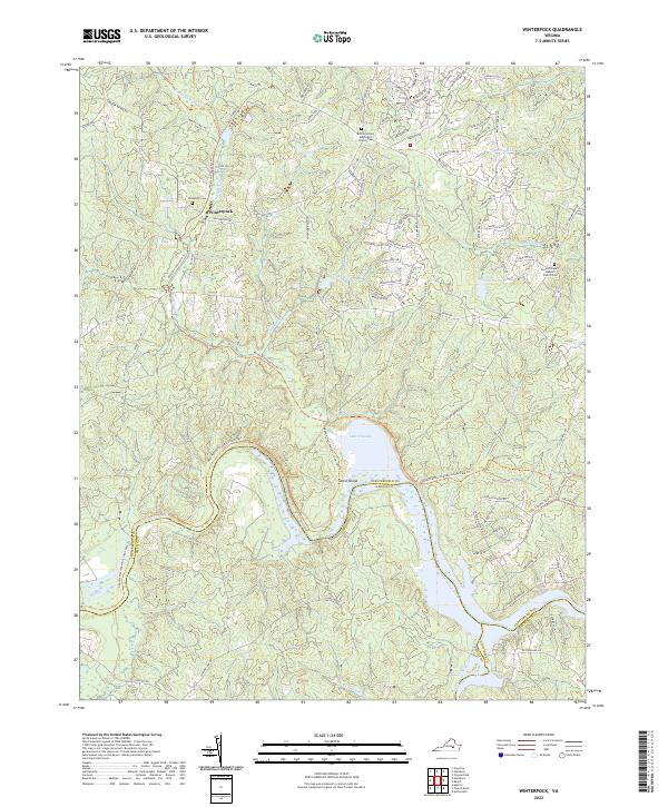 Winterpock, VA — USGS 7.5-minute topo (2022)