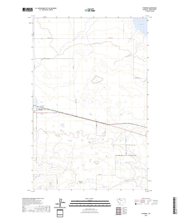 Ethridge, MT — USGS 7.5-minute topo (2024)