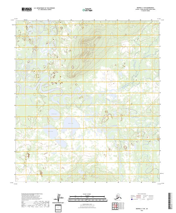 Medfra C-1 SW, AK — USGS 7.5-minute topo (2024)