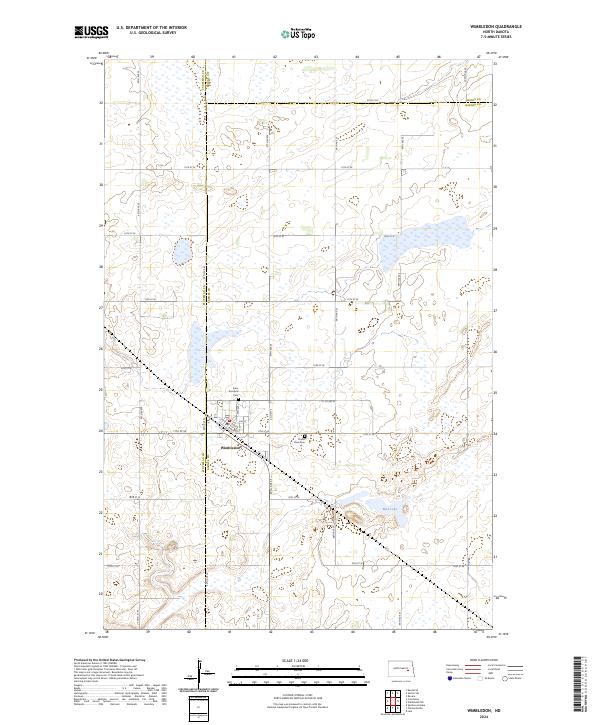Wimbledon, ND — USGS 7.5-minute topo (2024)