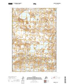 Naknek B-4 NE, AK — USGS 7.5-minute topo (2019)