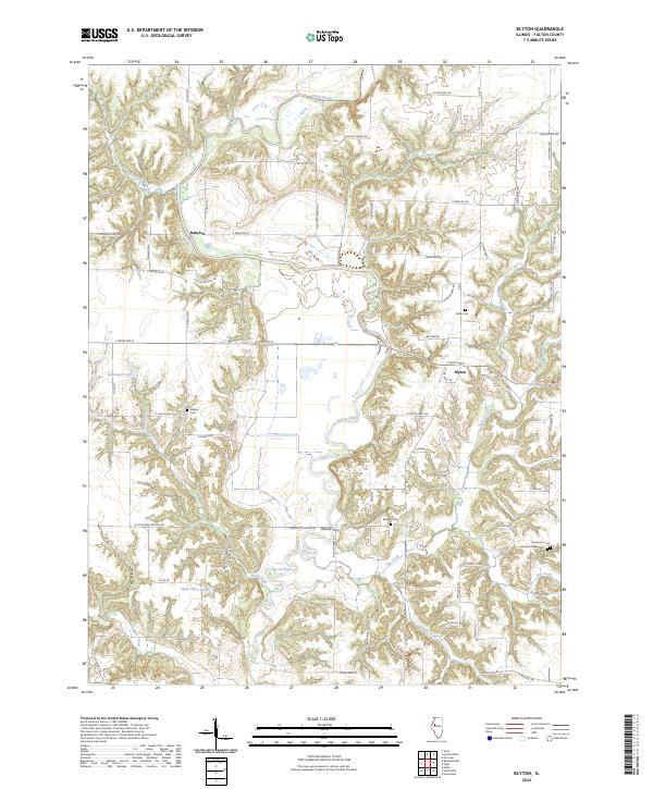 Blyton, IL — USGS 7.5-minute topo (2024)