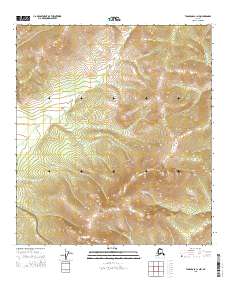 Tanacross C-1 NW, AK — USGS 7.5-minute topo (2015)