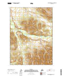 Taylor Mountains D-1 SE, AK — USGS 7.5-minute topo (2019)