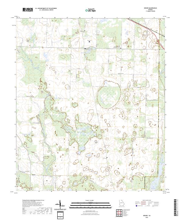 Desser, GA — USGS 7.5-minute topo (2024)