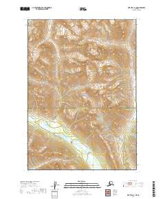 Lime Hills B-1 NE, AK — USGS 7.5-minute topo (2019)