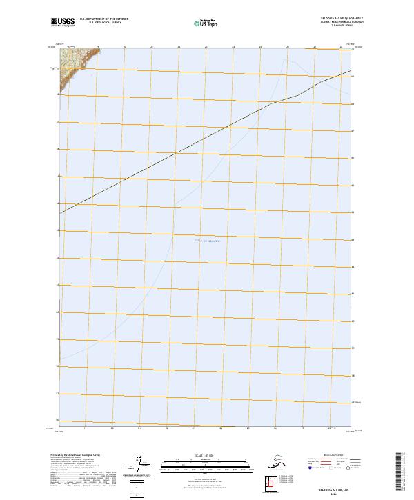 Seldovia A-3 NE, AK — USGS 7.5-minute topo (2024)