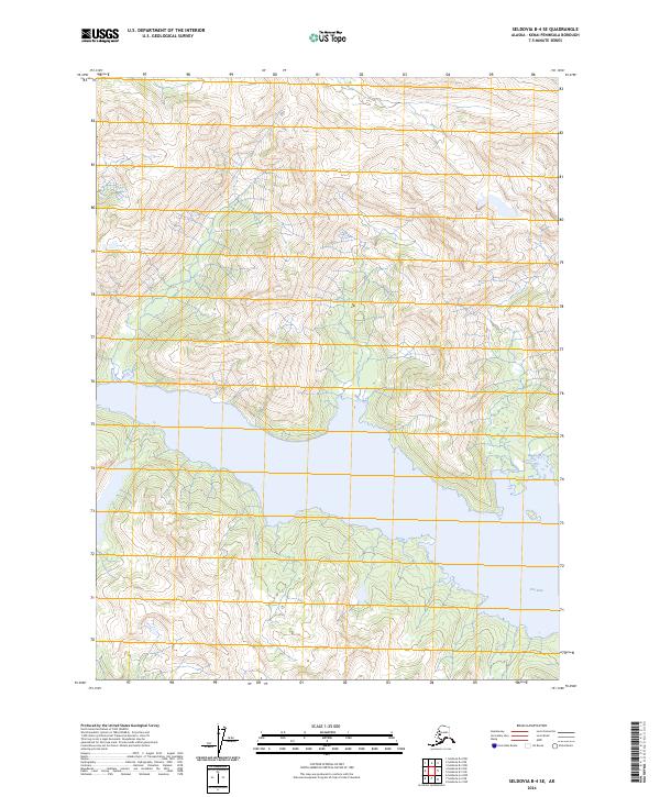 Seldovia B-4 SE, AK — USGS 7.5-minute topo (2024)
