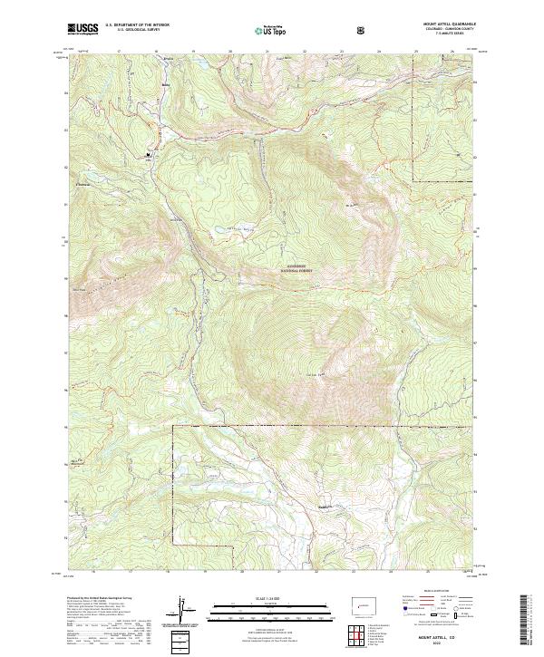 Mount Axtell, CO — USGS 7.5-minute topo (2022)
