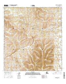 Ophir A-4 SE, AK — USGS 7.5-minute topo (2016)