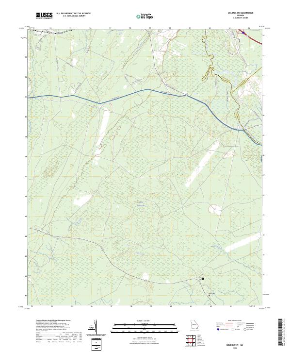 Meldrim SW, GA — USGS 7.5-minute topo (2024)