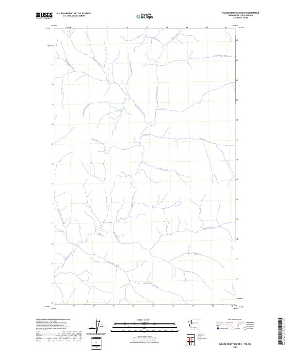 Vulcan Mountain OE N, WA-BC — USGS 7.5-minute topo (2023)