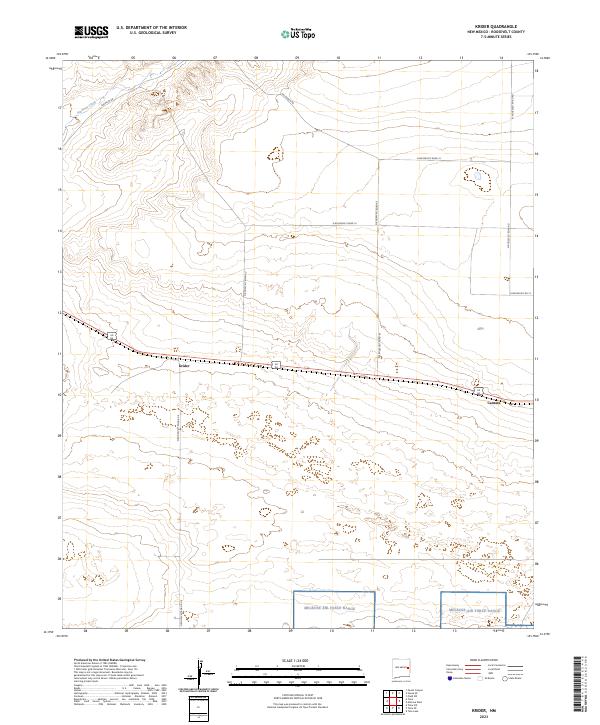 Krider, NM — USGS 7.5-minute topo (2023)