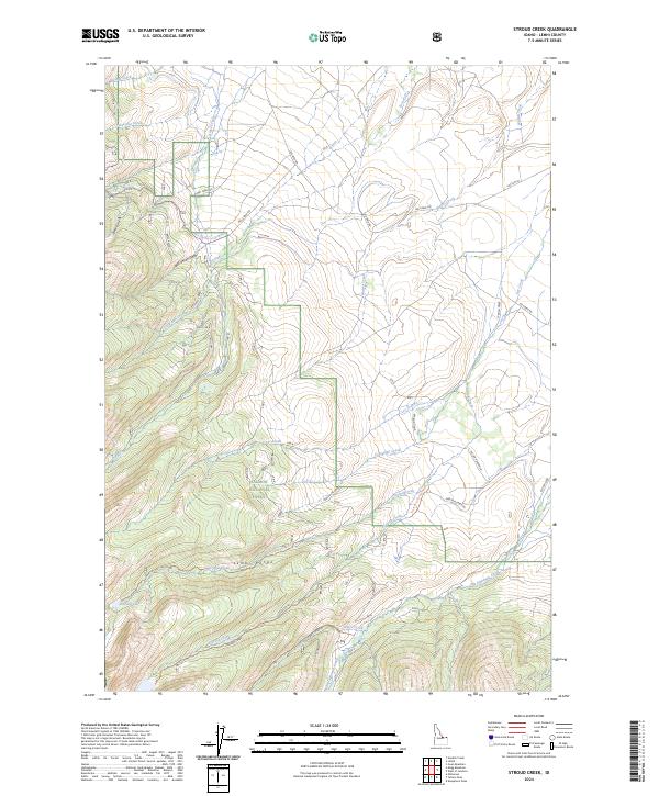 Stroud Creek, ID — USGS 7.5-minute topo (2024)