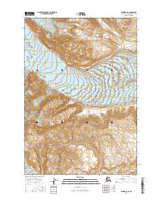 Tyonek B-6 SE, AK — USGS 7.5-minute topo (2016)