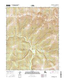 Melozitna B-1 SE, AK — USGS 7.5-minute topo (2016)