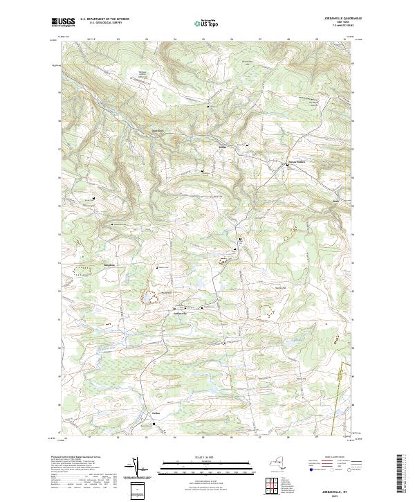 Jordanville, NY — USGS 7.5-minute topo (2023)