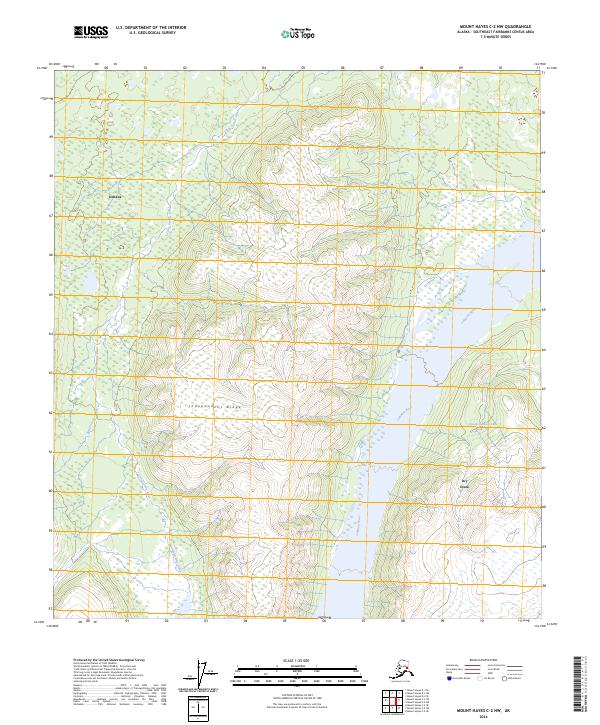 Mount Hayes C-2 NW, AK — USGS 7.5-minute topo (2024)