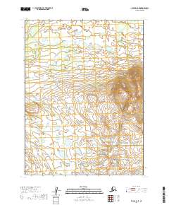 Iliamna B-6 SE, AK — USGS 7.5-minute topo (2019)