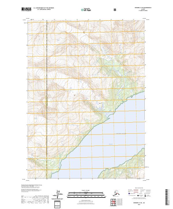 Seward C-5 SE, AK — USGS 7.5-minute topo (2023)