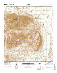 Misheguk Mountain A-2 NW, AK — USGS 7.5-minute topo (2015)