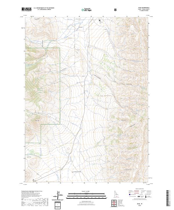 Elba, ID — USGS 7.5-minute topo (2023)