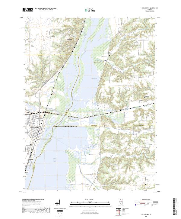 Chillicothe, IL — USGS 7.5-minute topo (2024)