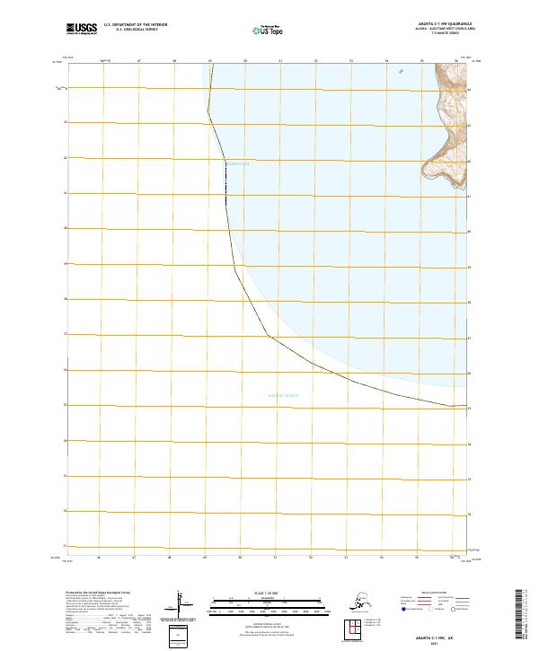 Amukta C-1 NW, AK — USGS 7.5-minute topo (2021)