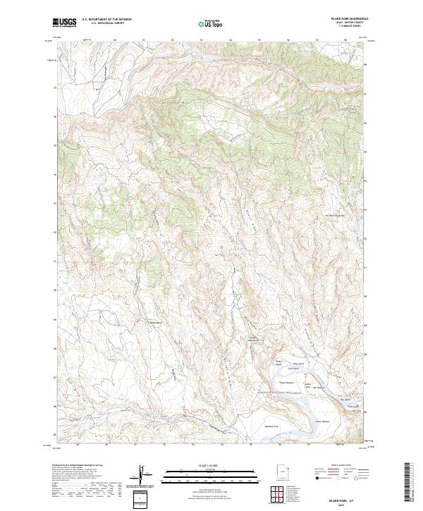 Island Park, UT — USGS 7.5-minute topo (2023)