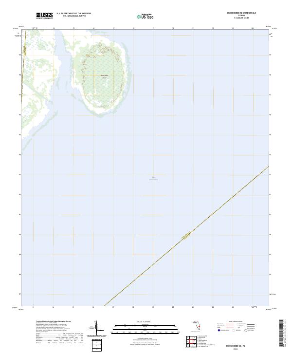 Okeechobee SE, FL — USGS 7.5-minute topo (2024)