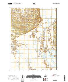 Kenai D-6 SE, AK — USGS 7.5-minute topo (2018)