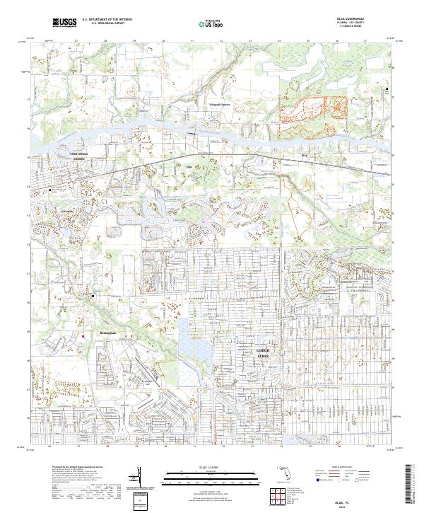 Olga, FL — USGS 7.5-minute topo (2024)