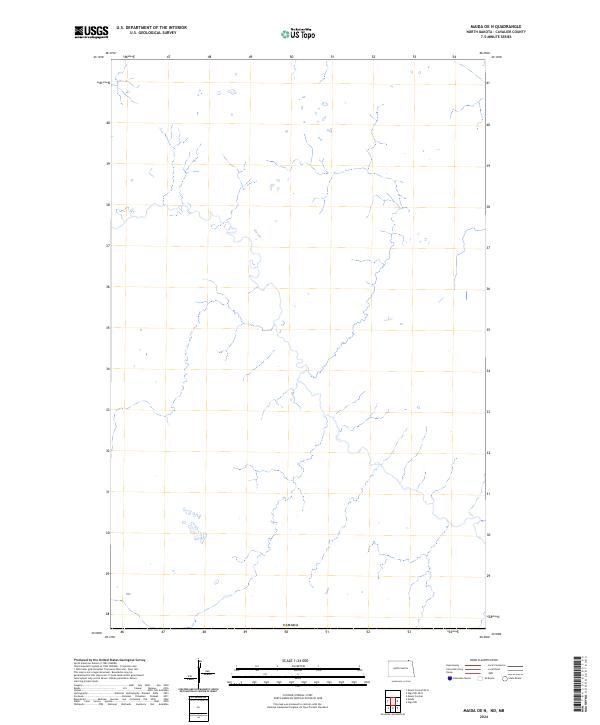 Maida OE N, ND-MB — USGS 7.5-minute topo (2024)