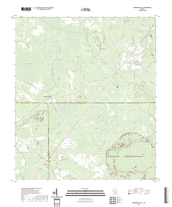 Henderson Still, GA — USGS 7.5-minute topo (2024)
