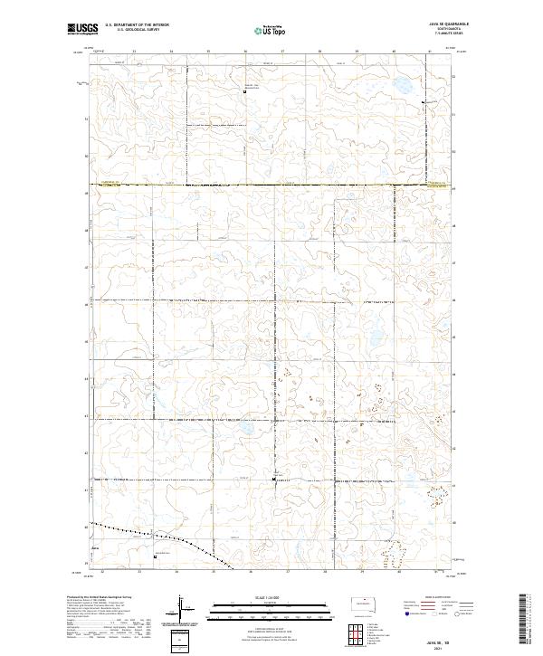 Java SE, SD — USGS 7.5-minute topo (2021)