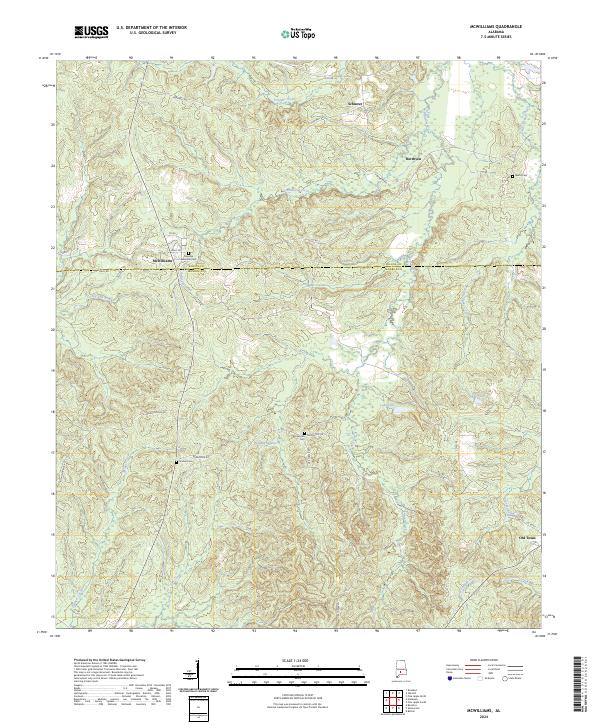 McWilliams, AL — USGS 7.5-minute topo (2024)