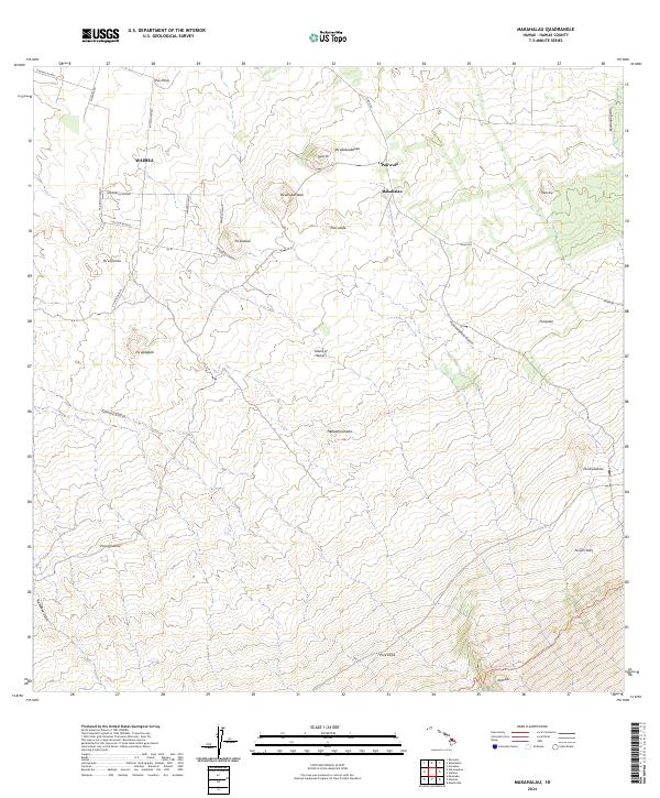Makahalau, HI — USGS 7.5-minute topo (2024)