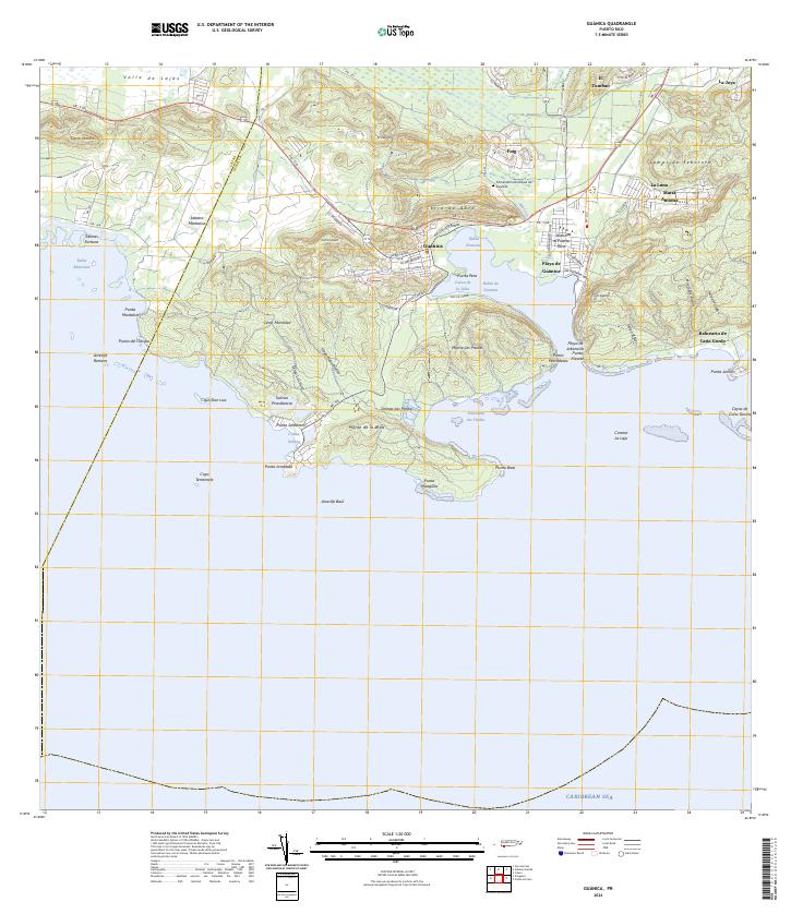 Guanica, PR — USGS 7.5-minute topo (2024)