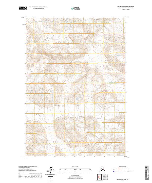 McCarthy C-2 SW, AK — USGS 7.5-minute topo (2023)
