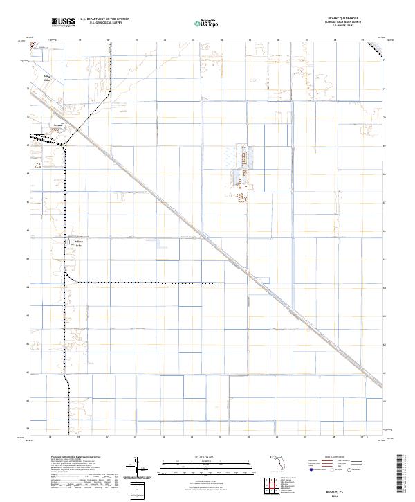 Bryant, FL — USGS 7.5-minute topo (2024)